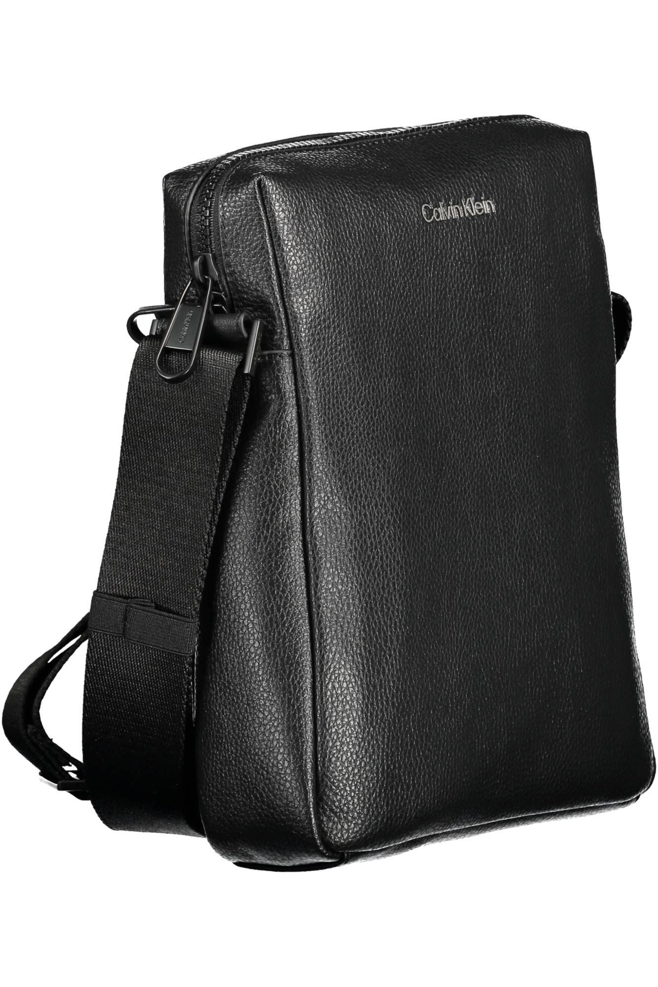 Calvin Klein Black Polyester Men Shoulder Bag