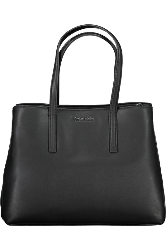 Calvin Klein Black Polyester Women Handbag