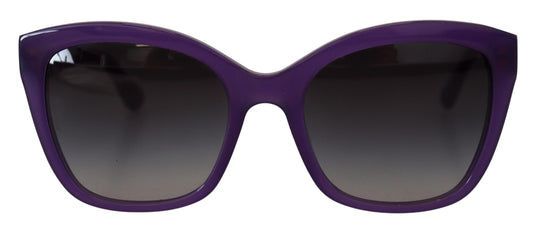 Dolce & Gabbana Elegant Purple Gradient Lens Sunglasses