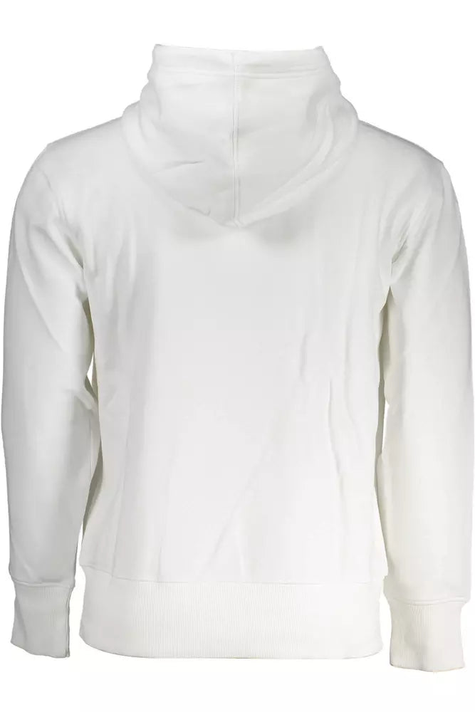 Calvin Klein White Cotton Men Sweater