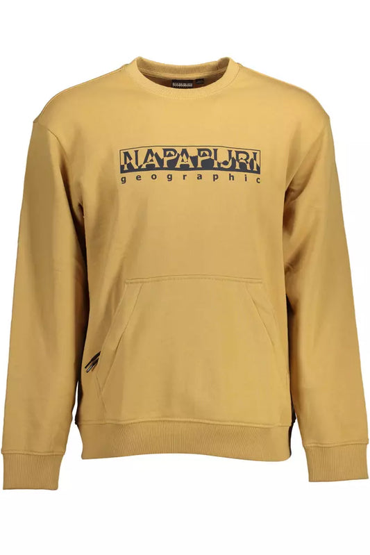 Napapijri Beige Cotton Men Sweater