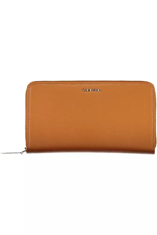 Calvin Klein Brown Polyethylene Women Wallet