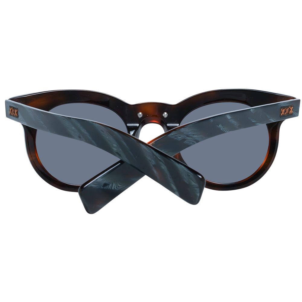 Zegna Couture Brown Men Sunglasses