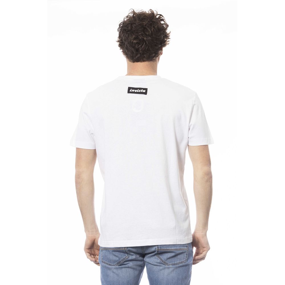 Invicta "White Cotton Men T-Shirt"