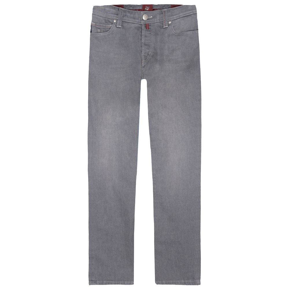 Tramarossa Gray Cotton Men's Jeans