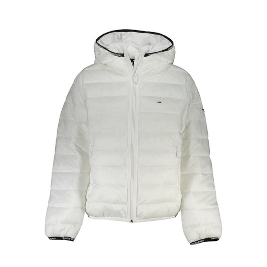 Tommy Hilfiger White Polyester Women Jacket