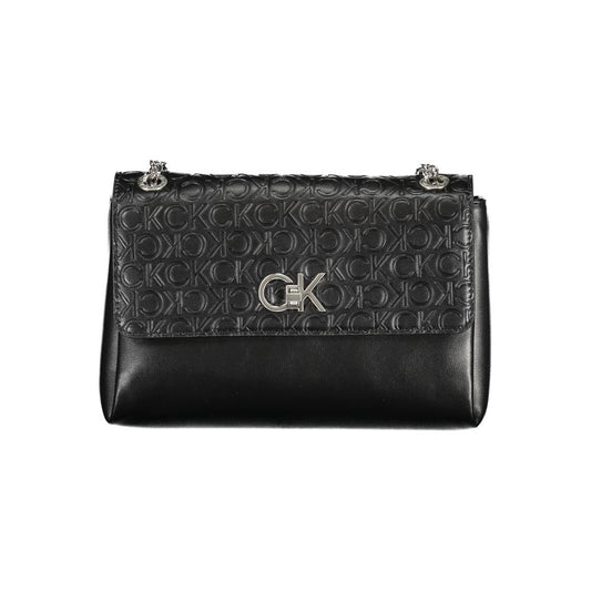 Calvin Klein Black Polyester Handbag