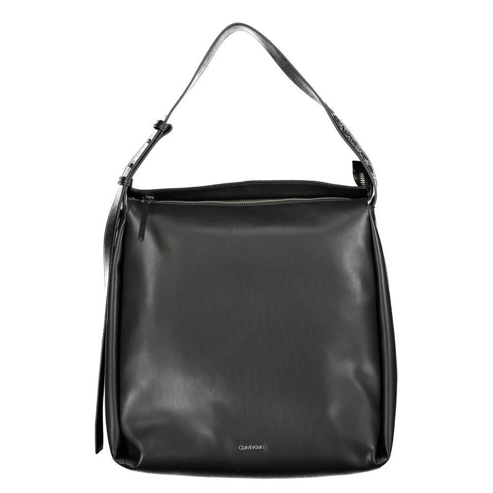 Calvin Klein Black Polyester Handbag