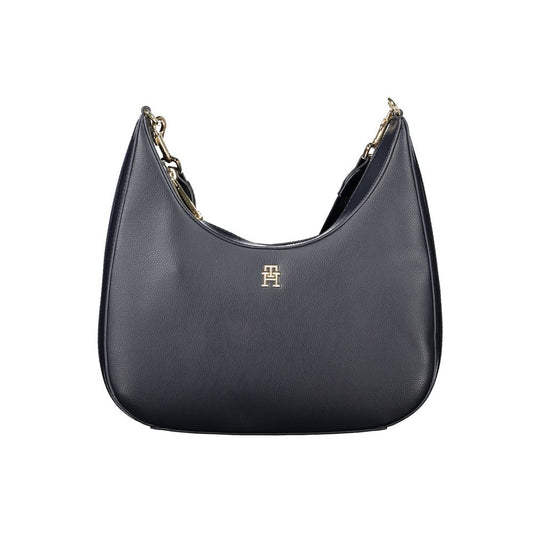 Tommy Hilfiger Blue Polyester Handbag