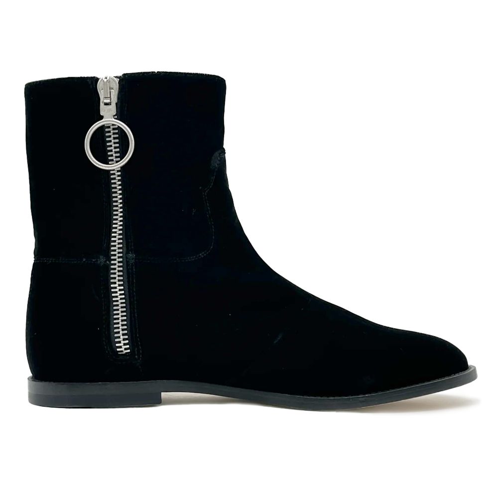 Off-White Black Leather Di Calfskin Boot