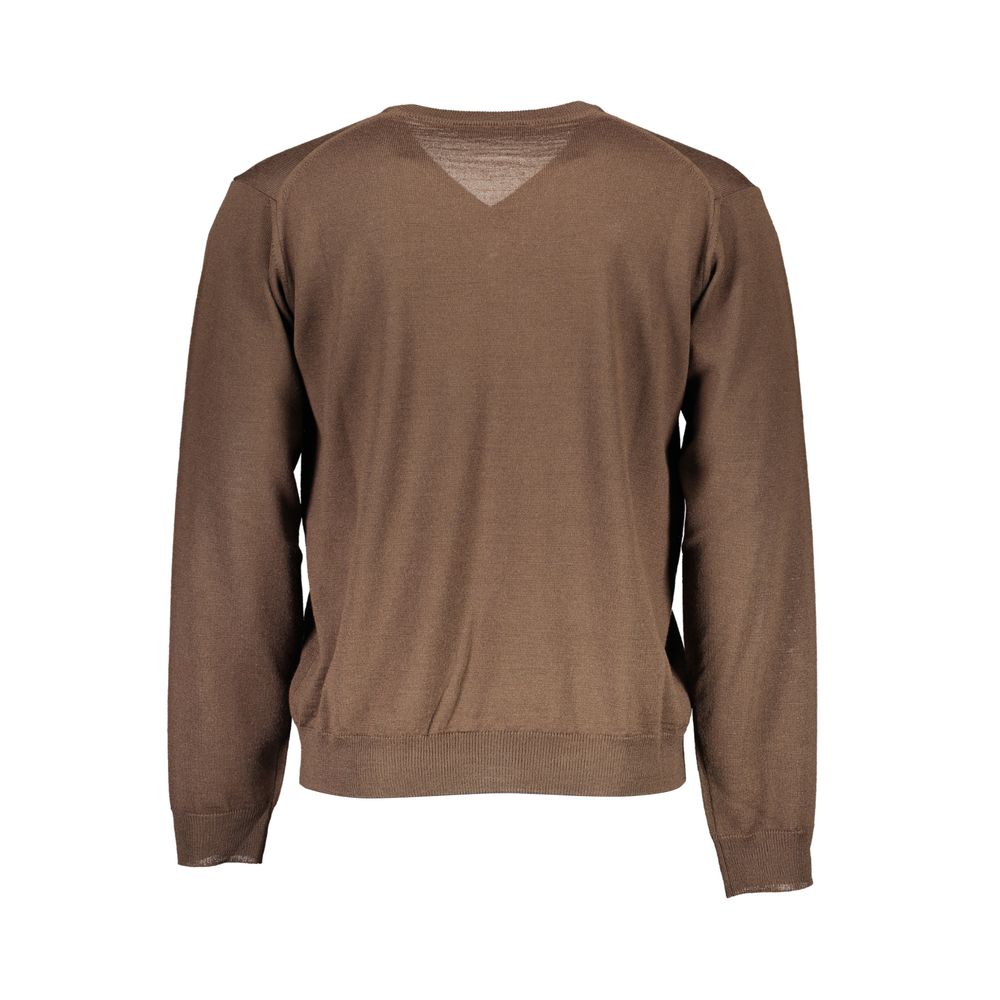 Romeo Gigli Brown Wool Sweater