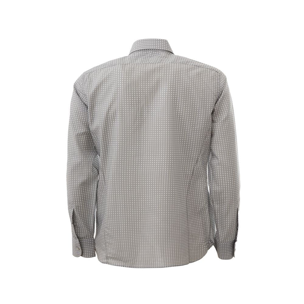 Tom Ford Elegant Cotton Gray Shirt for Men