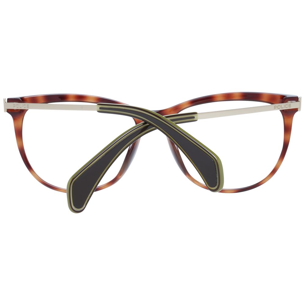 Police Brown Metal & Plastic Glasses (Frames)