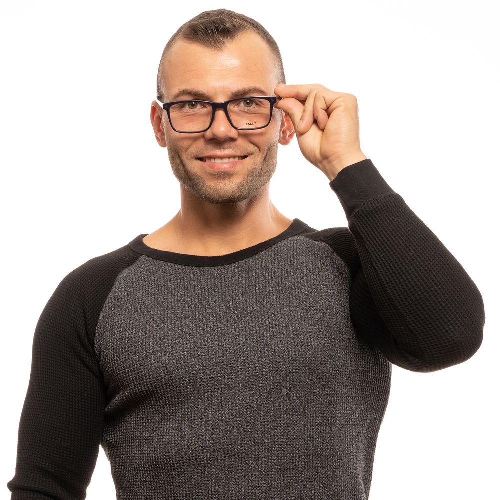 Bally Black Plastic Glasses (Frames)