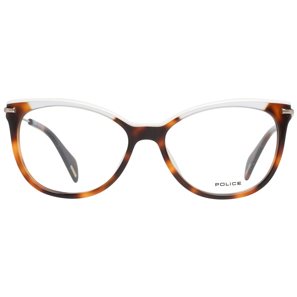 Police Brown Metal & Plastic Glasses (Frames)