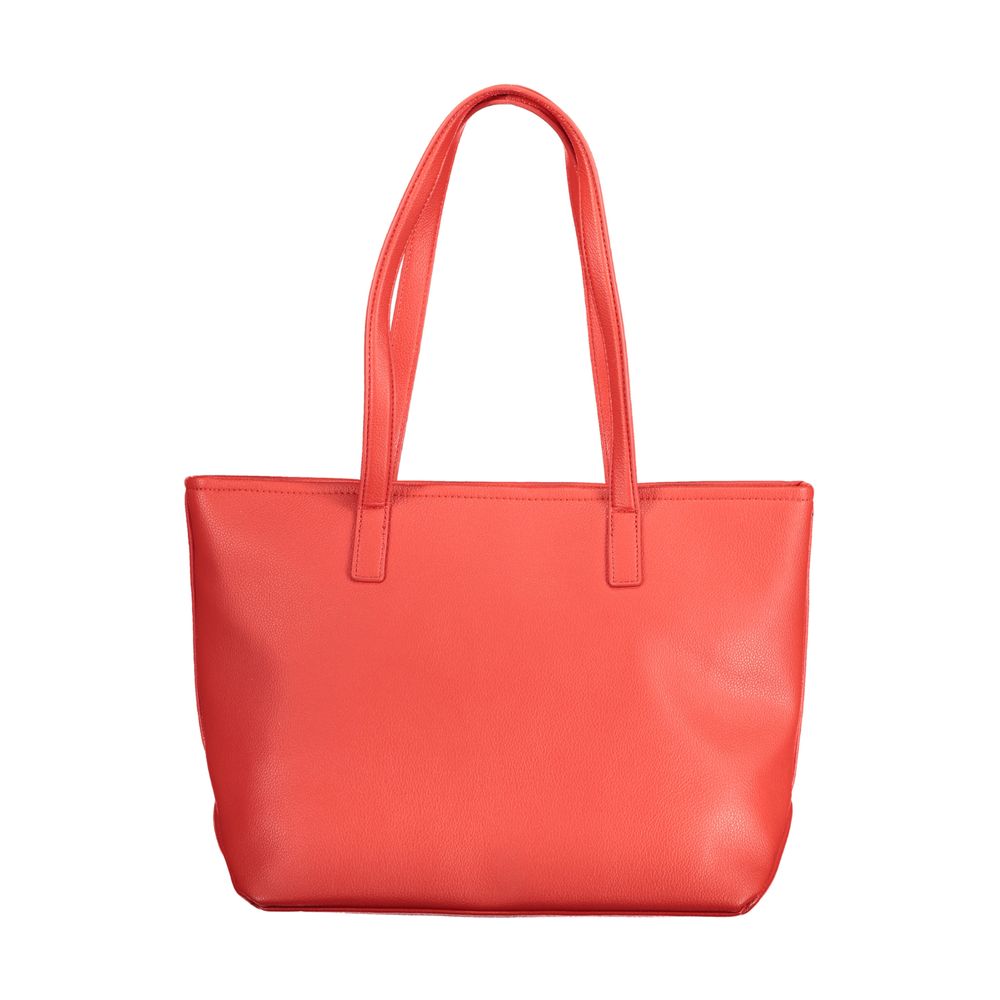 Valentino Bags Red Polyethylene Handbag