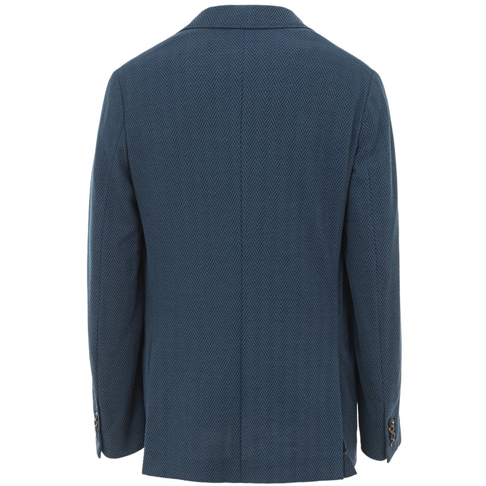 Brioni Blue Wool Blazer