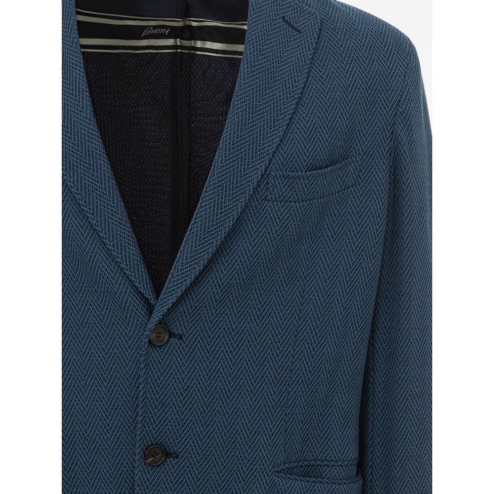 Brioni Blue Wool Blazer