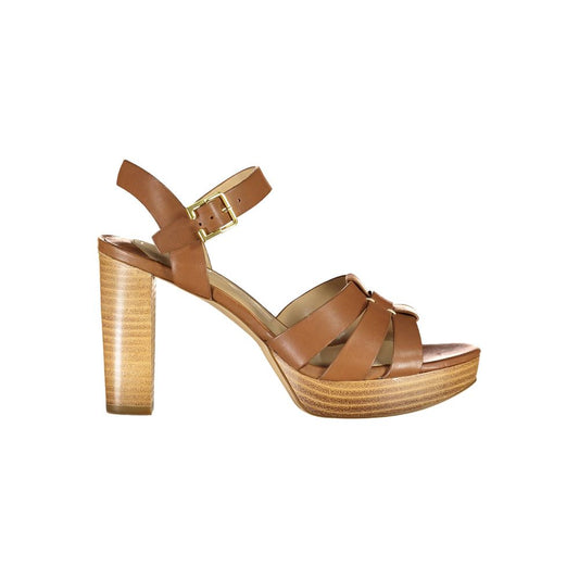 Ralph Lauren Brown Leather Sandal