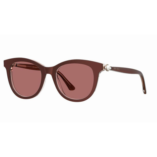 Jimmy Choo Red Acetate Sunglasses