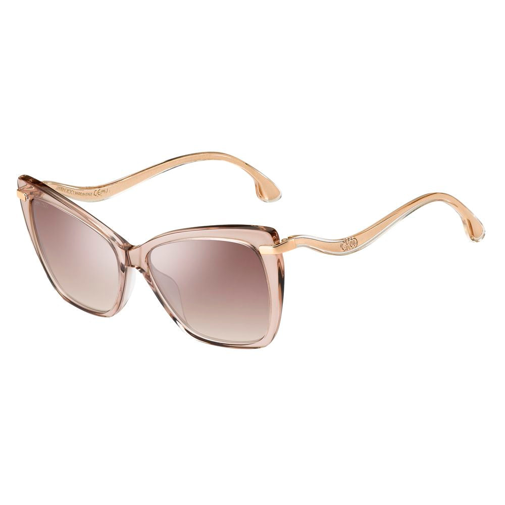 Jimmy Choo Beige Acetate Sunglasses