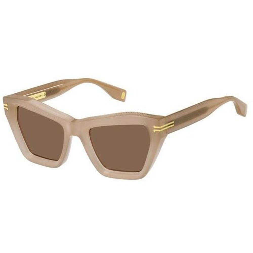 Marc Jacobs Beige Plastic Sunglasses