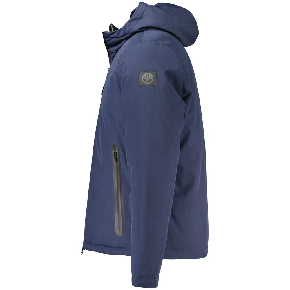 North Sails Blue Polyester Jacket