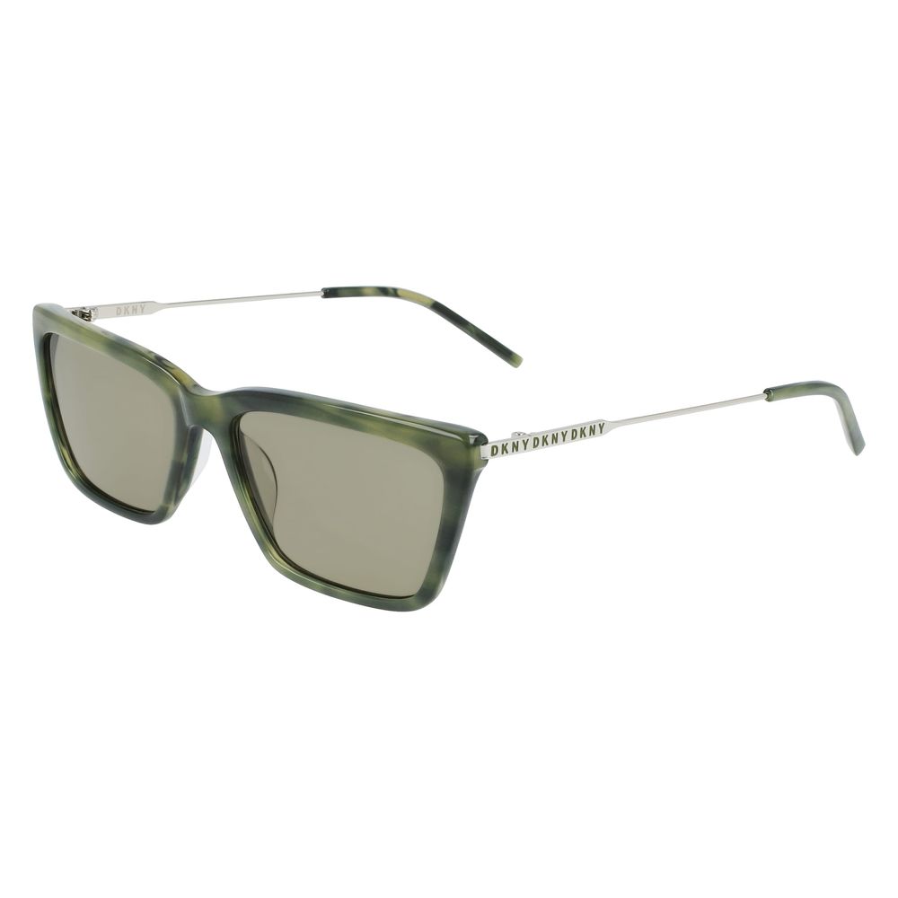 DKNY Green Acetate Sunglasses