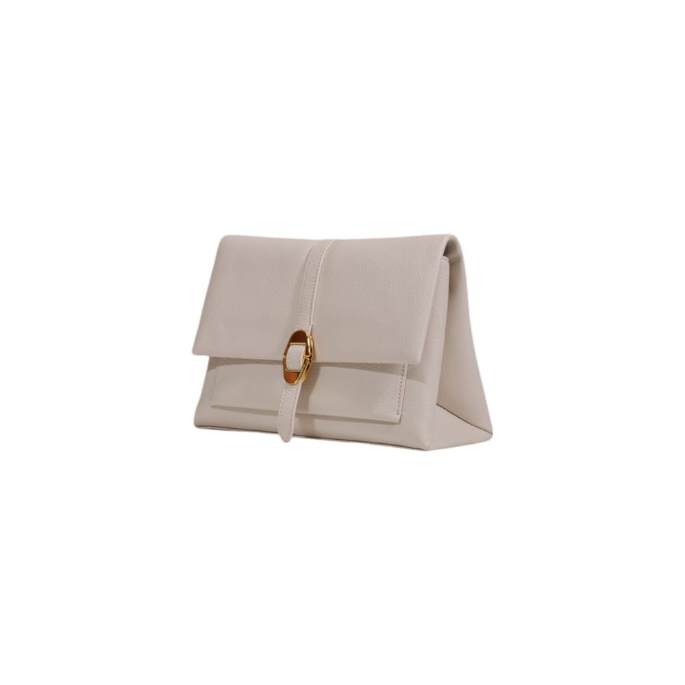 Coccinelle White Leather Handbag