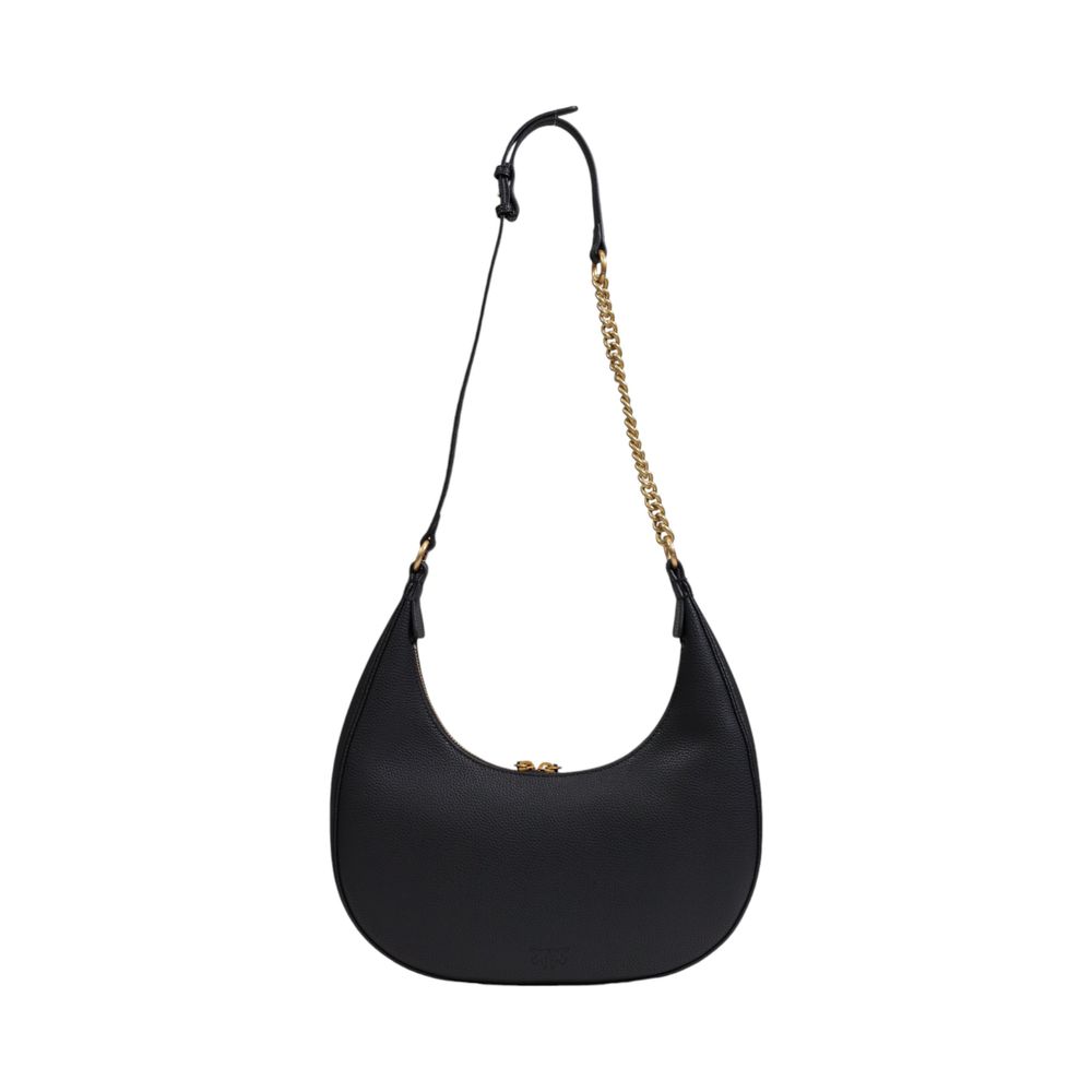 PINKO Black Leather Handbag