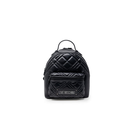 Love Moschino Bicolor Polyethylene Backpack