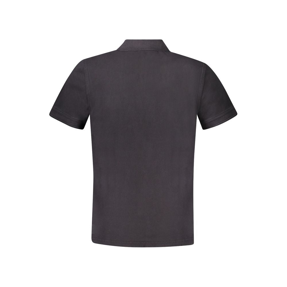 Hugo Boss Black Cotton Men Polo Shirt