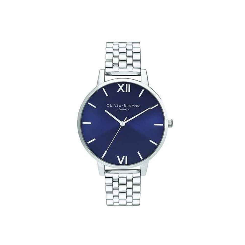 Olivia Burton Silver Steel Watch