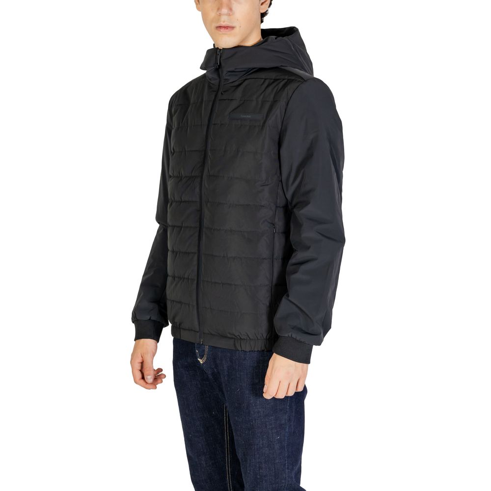 Calvin Klein Black Recycled Polyester Jacket