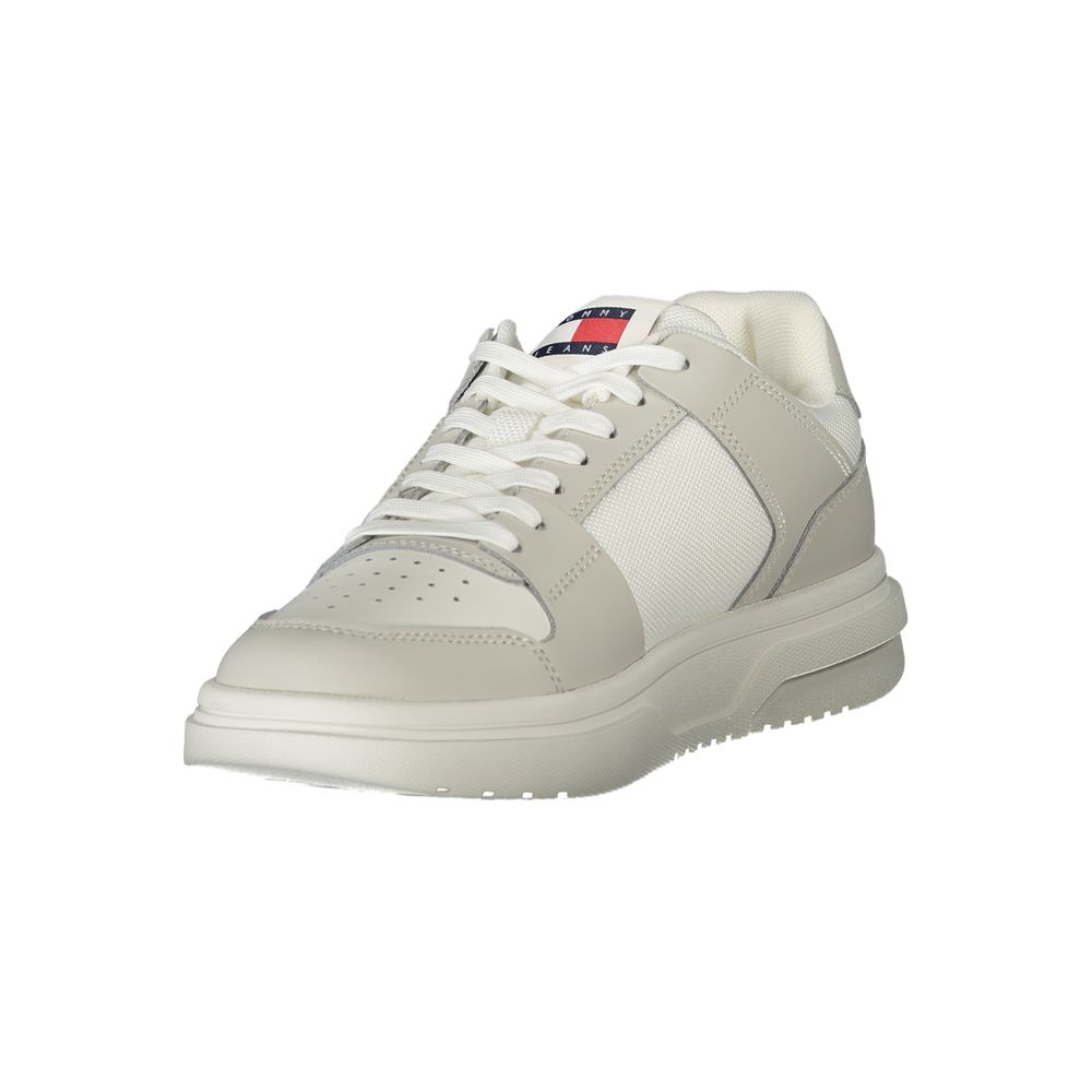 Tommy Hilfiger White Polyester Sneaker