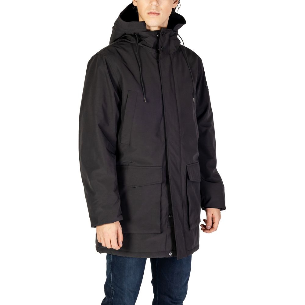 Replay Black Polyamide Jacket