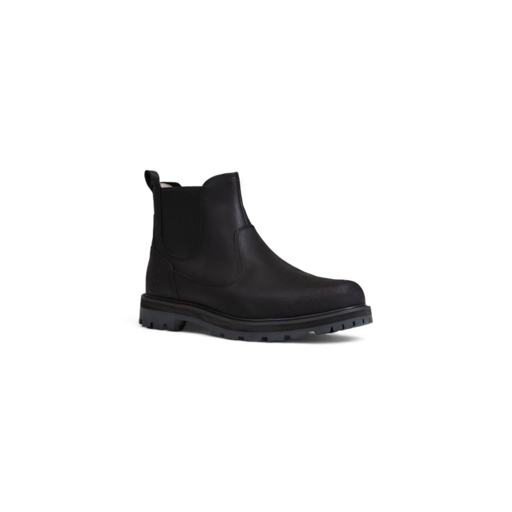 Timberland Black Nubuck Leather Boot