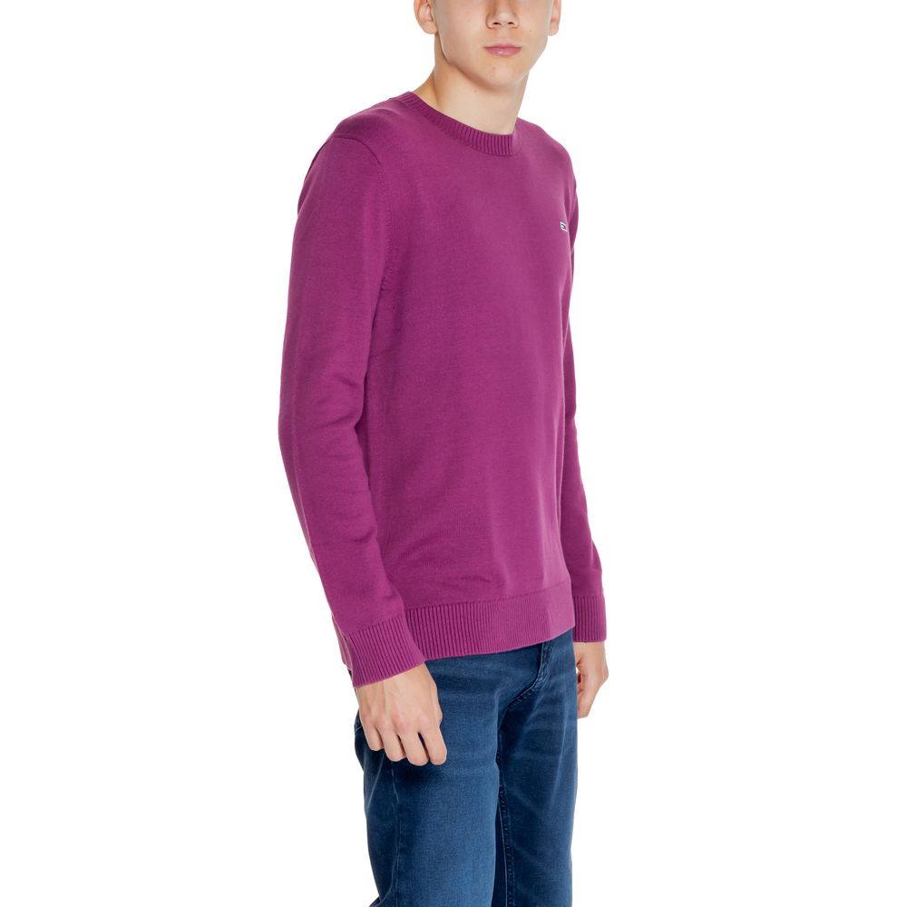 Tommy Hilfiger Jeans Purple Organic Cotton Sweater