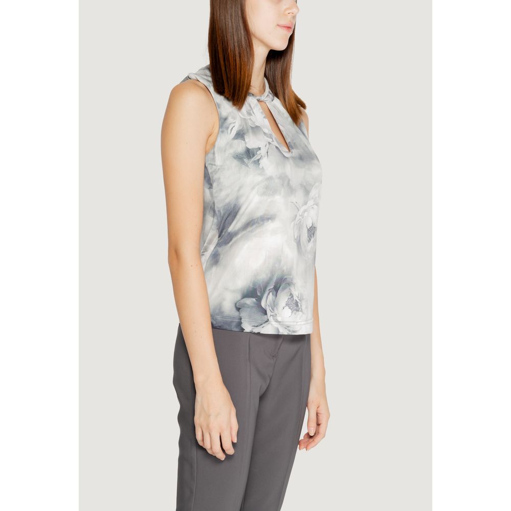 Rinascimento Gray Polyester Tops & T-Shirt