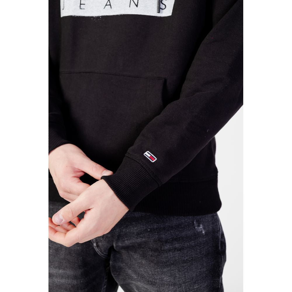 Tommy Hilfiger Jeans Black Organic Cotton Sweater