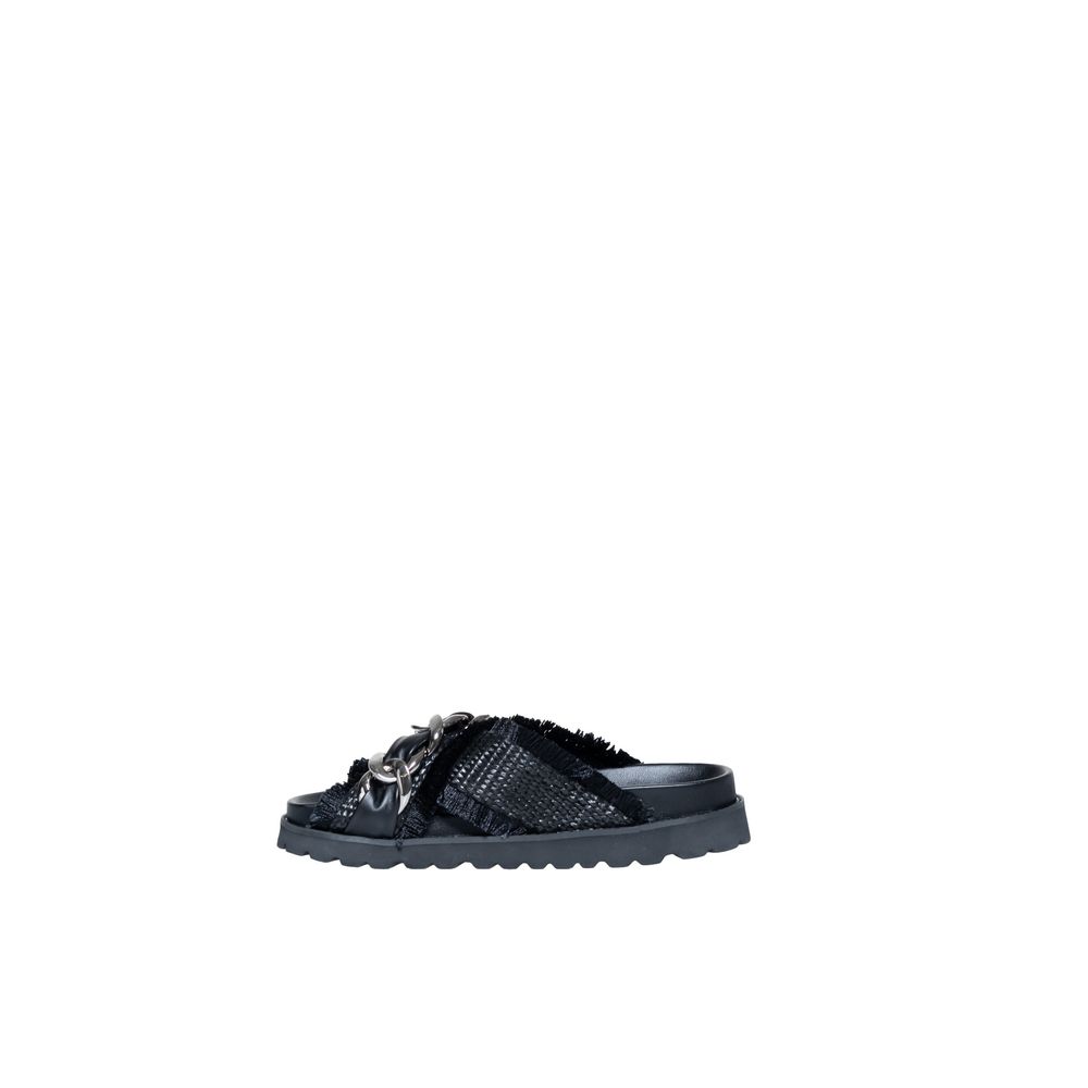 Cult Black Polyethylene Sandal