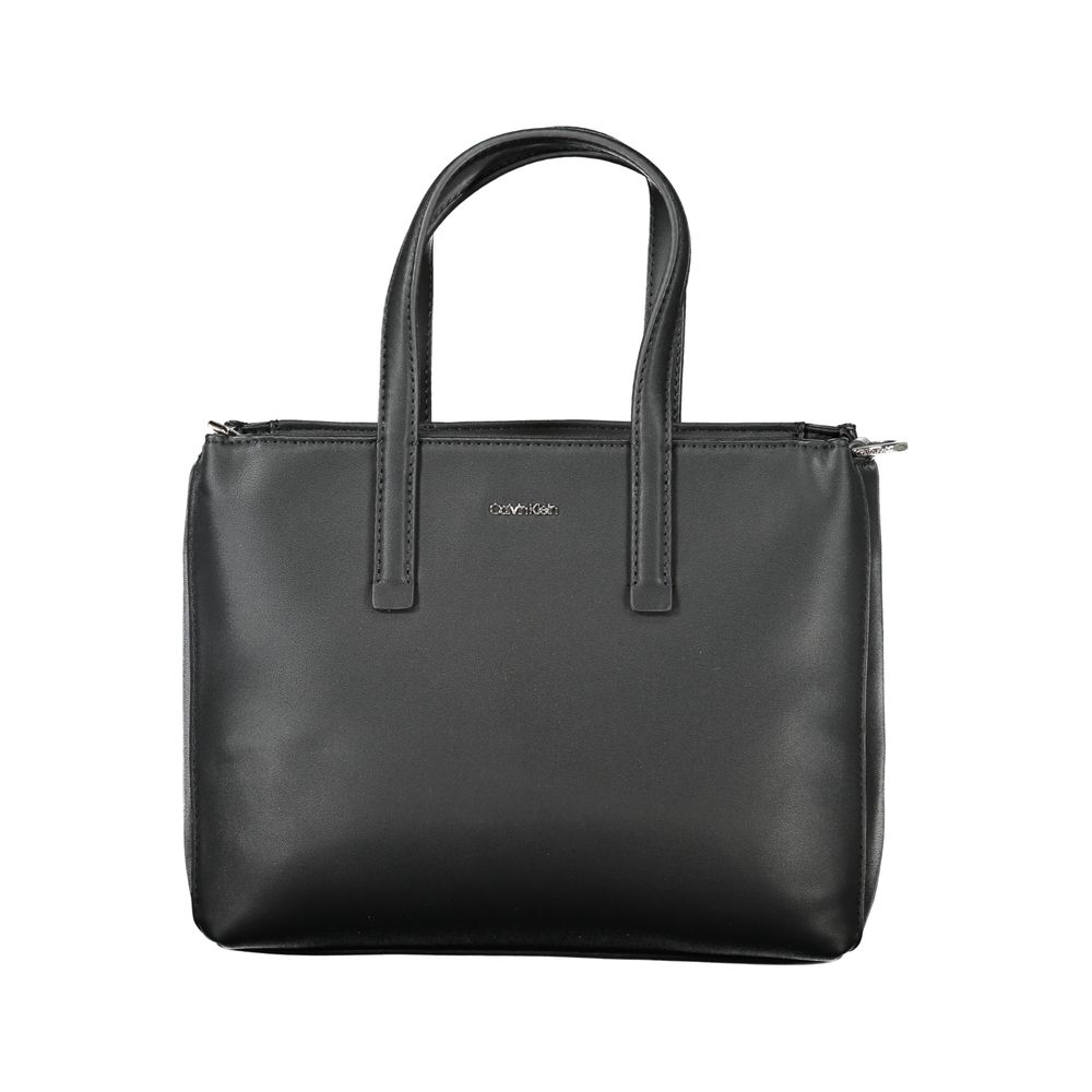 Calvin Klein Black Polyester Handbag