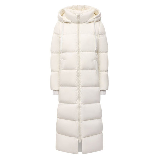 Herno White Nylon Women Jacket