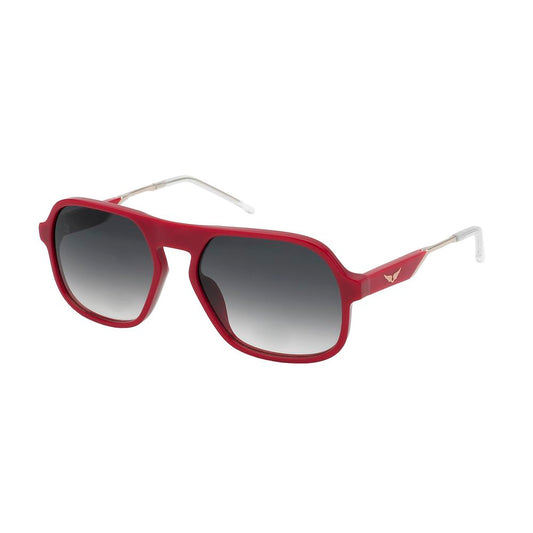 Zadig & Voltaire Red Acetate Sunglasses