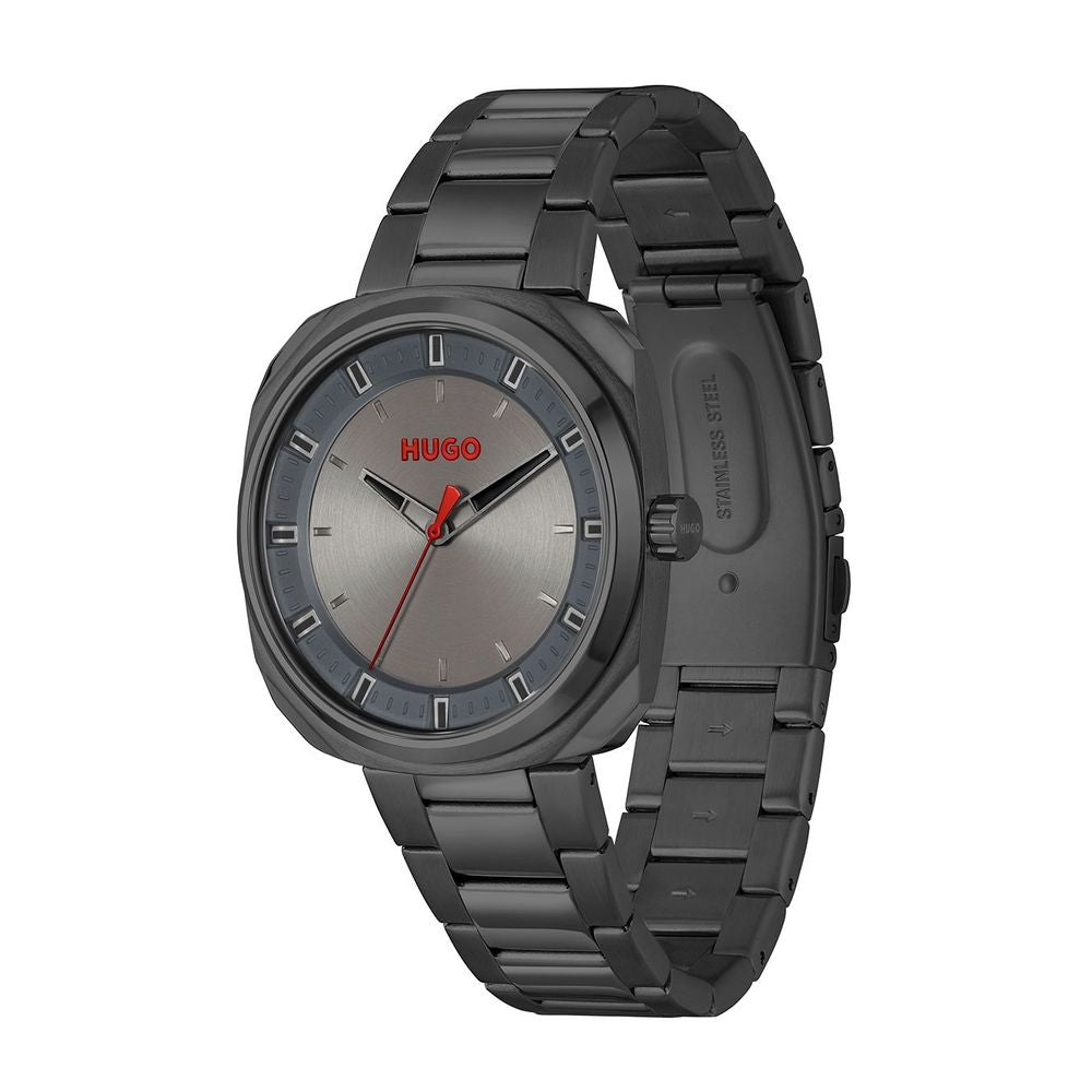 Hugo Boss Gray Stainless Steel Watch