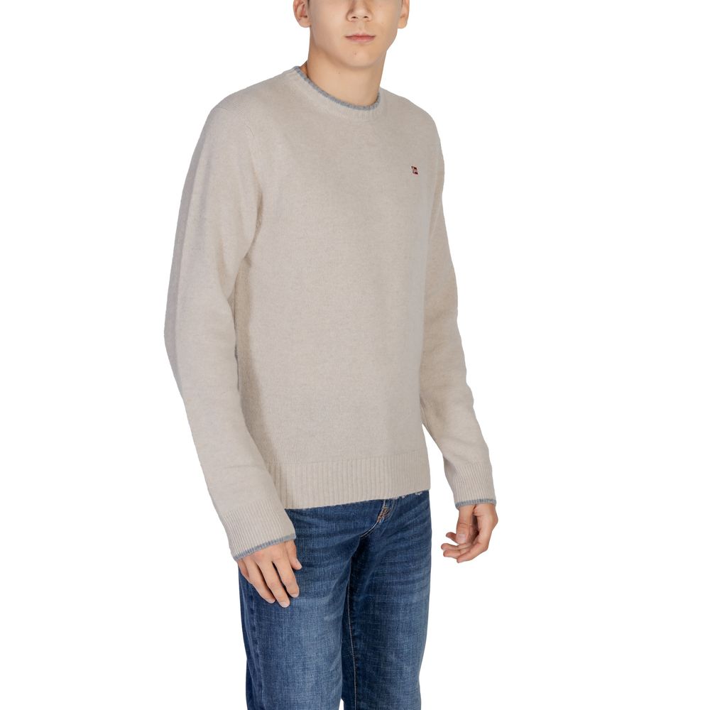 Napapijri Beige Wool Sweater