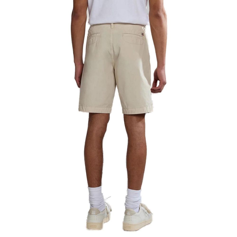 Napapijri Beige Cotton Short