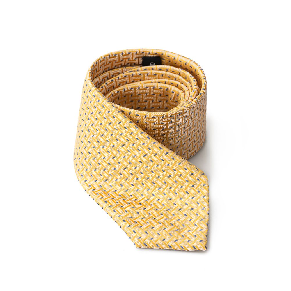 Giorgio Armani Yellow Silk Ties & Bowty