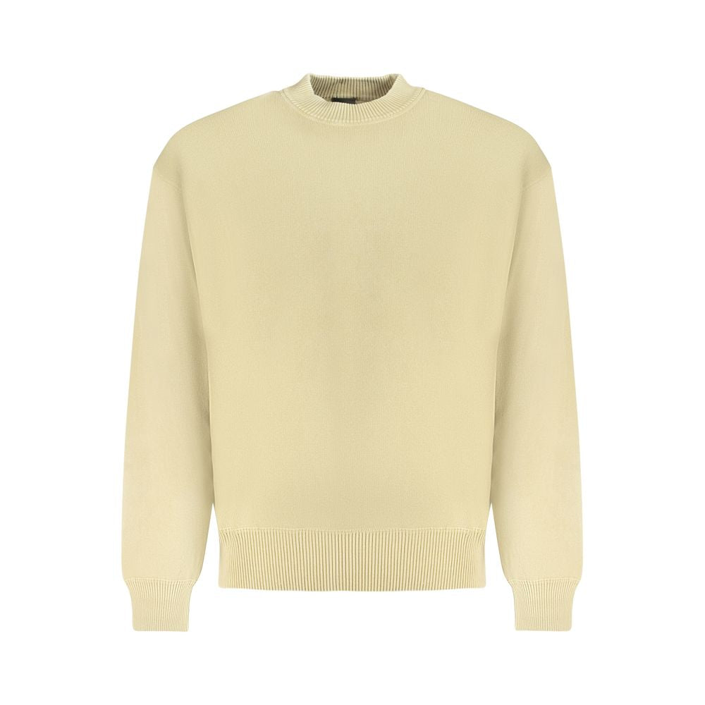 Hugo Boss Beige Cotton Men Sweater