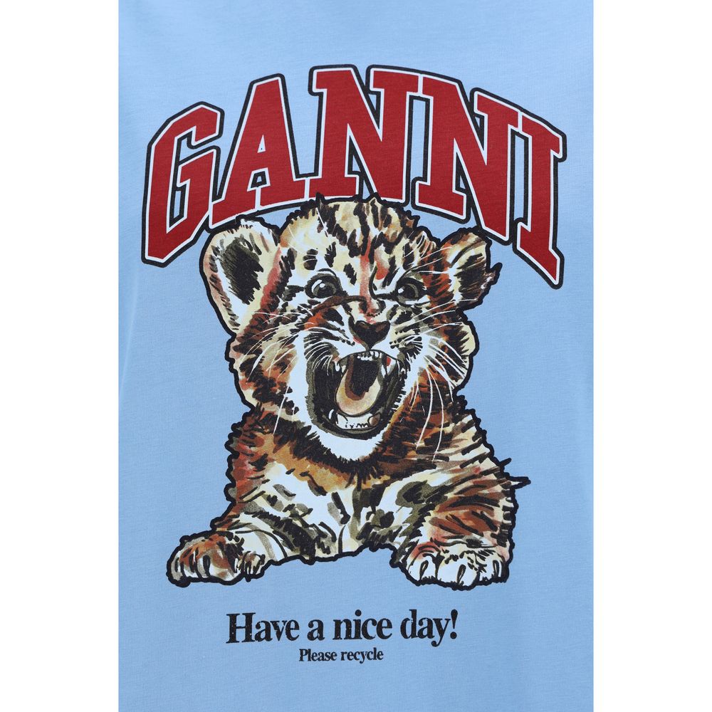 Ganni Tiger Relaxed T-Shirt